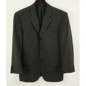 Recent Missoni Mens 40S Gray Lightweight Woven Wool Three Button Ventless Blazer